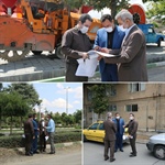بازدید از روند اجرایی فاز سوم پروژه فیبرنوری اختصاصی شهرداری ارومیه