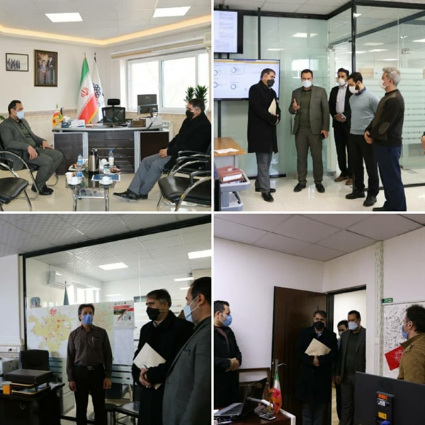 بازدید رییس شورای اسلامی شهر ارومیه از سازمان فناوری اطلاعات و ارتباطات شهرداری ارومیه