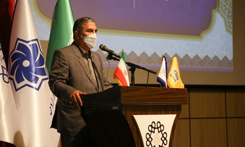 سخنرانی شهردار ارومیه در مراسم رونمایی از پروژه فیبرنوری اختصاصی شهرداری