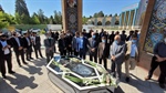 مراسم غبار روبی و عطر افشانی مزار شهدا  به مناسبت چهارمین سالگرد ارتحال شیخ غلامرضا حسنی