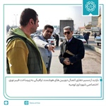 بازدید از مسیر حفاری اتصال دوربین های هوشمند ترافیکی به زیرساخت فیبر نوری اختصاصی شهرداری ارومیه